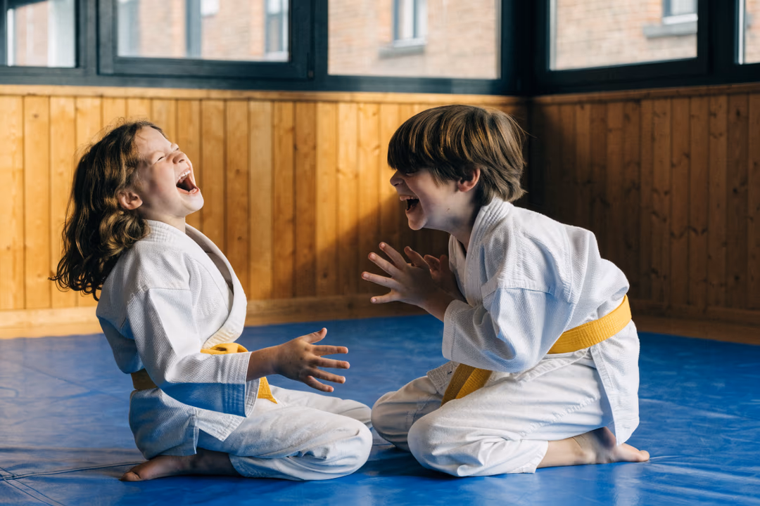 Trening karate uczy koncentracji przez zabawę