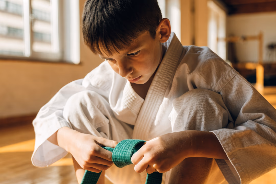 Pasy i stopnie w karate uczą stawiania celów