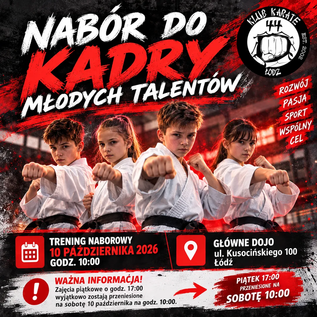 Nabór do kadry Młodych talentów